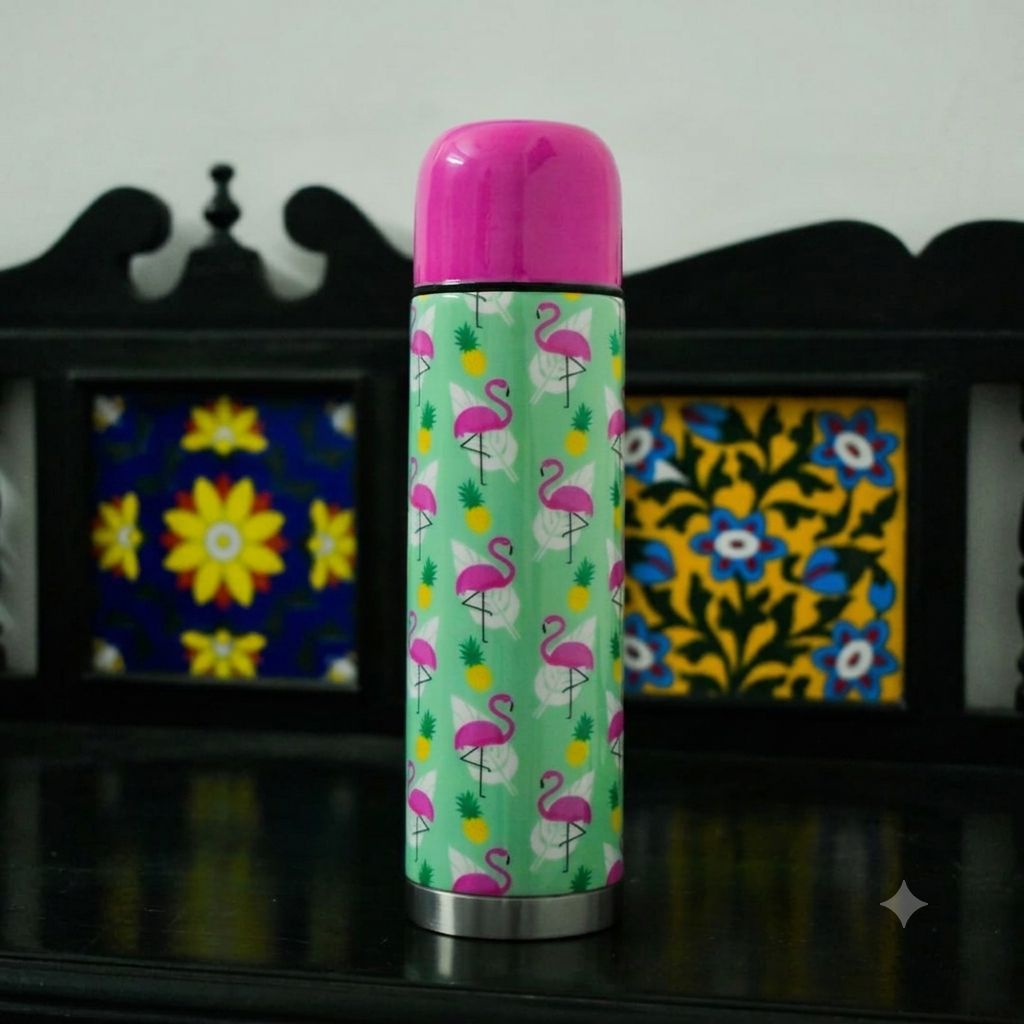 Stainless Steel Vacuum Insulated Thermos Bottle for Hot & Cold Beverages