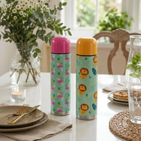 Stainless Steel Vacuum Insulated Thermos Bottle for Hot & Cold Beverages (Set of 2)