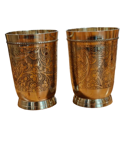 Premium Brass Drinking Glass