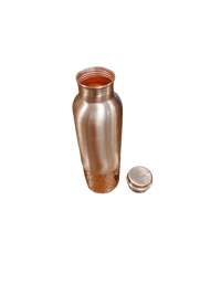 Pure Copper Water Bottle – Ayurvedic Drinking Set for Health & Wellness
