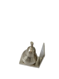 Decorative Metal Pear Bookends | Elegant Home Office Bookshelf Decor
