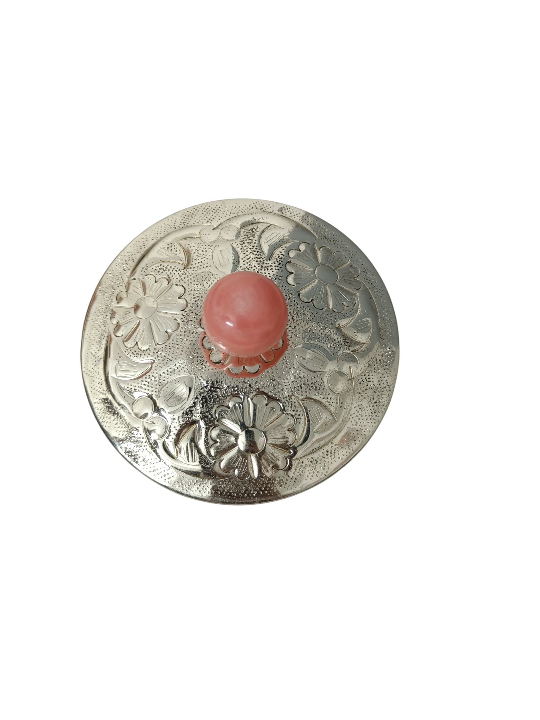Handcrafted Silver Decorative Storage Jar with Lid | Elegant Dry Fruit, Candy & Trinket Container