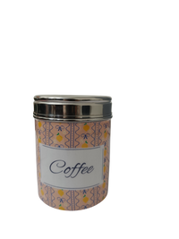 Lemon Coffee and Tea Storage Canister | Decorative Airtight Kitchen Container for Coffee, Tea & Sugar