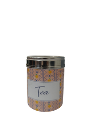 Lemon Coffee and Tea Storage Canister | Decorative Airtight Kitchen Container for Coffee, Tea & Sugar