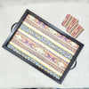 Elegant Rectangular MDF Serving Tray | Stylish & Durable Tray for Home & Dining Decor