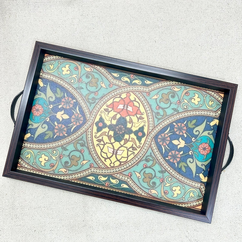 Elegant Rectangular MDF Serving Tray | Stylish & Durable Tray for Home & Dining Decor