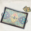 Elegant Rectangular MDF Serving Tray | Stylish & Durable Tray for Home & Dining Decor