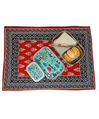 Eco-Friendly Meenakari Steel Tiffin Box – Stylish & Durable