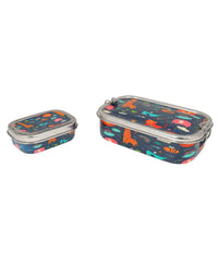 Eco-Friendly Meenakari Steel Tiffin Box – Stylish & Durable - Jungle