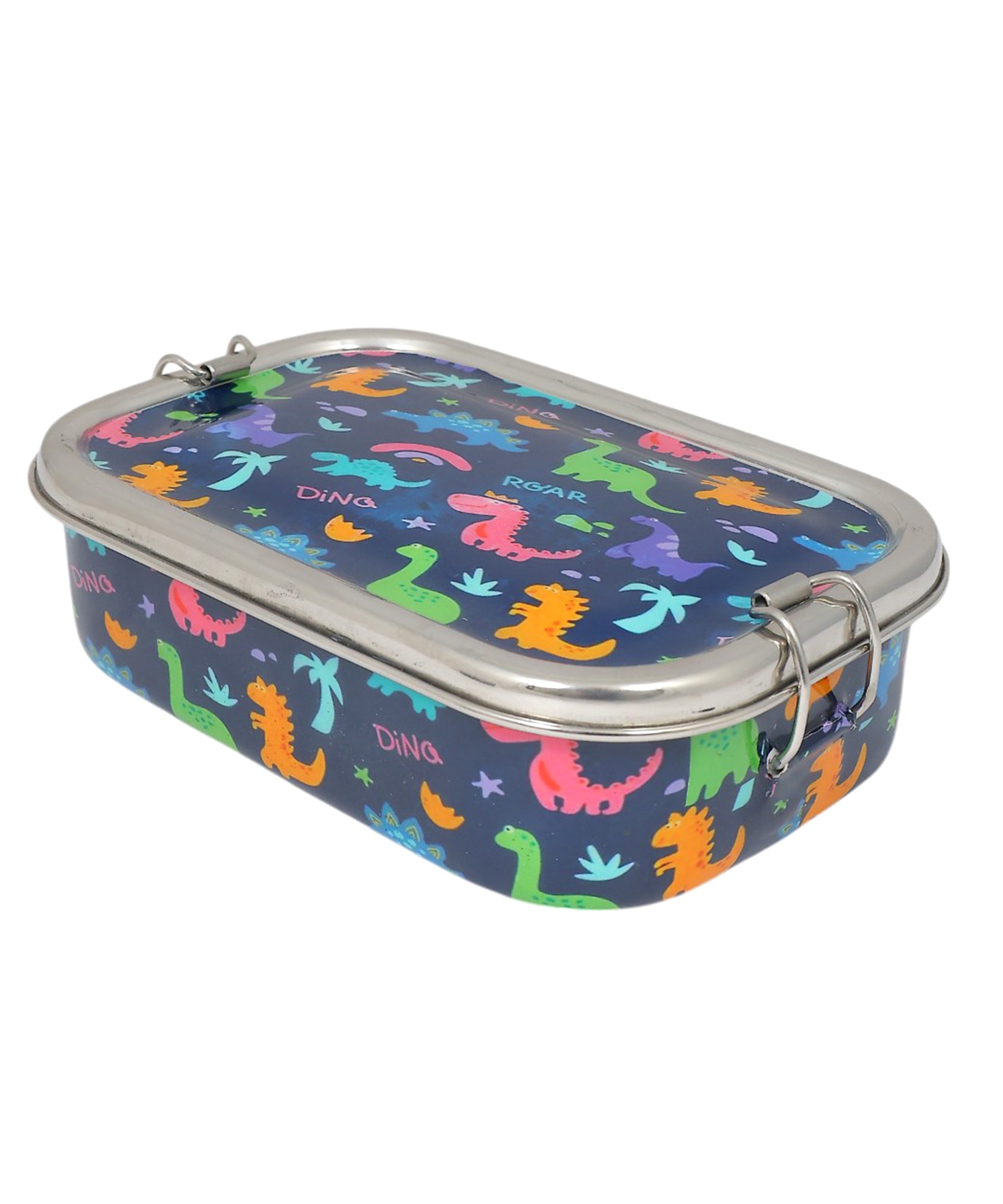 Eco-Friendly Meenakari Steel Tiffin Box – Stylish & Durable - Jungle