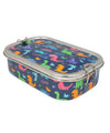Eco-Friendly Meenakari Steel Tiffin Box – Stylish & Durable-Dino