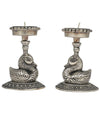 Swan Tealight Holder (Silver)- Set Of 2