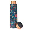 Copper Water Bottle | 1 Litre | Kalamkari Designs| Boosts Immunity