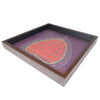 Elegant Petal Print MDF Serving Tray – Stylish & Durable Design