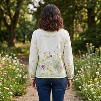 Wildflower Scallop Shirt