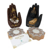 Palm Buddha, Palm Ganesh & Diya Gift (Set of 10)