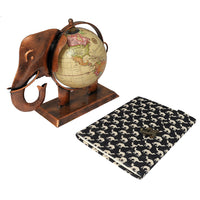 Globe Elephant & Diary Gift (Set of 10)