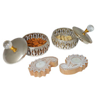 Decorative Bowls & Diya Gift (Set of 10)