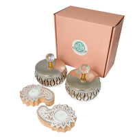 Decorative Bowls & Diya Gift (Set of 10)