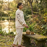 Linen Blend Co-ord Set