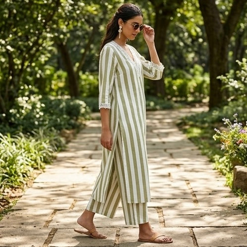Lime Lineage Co-ord Set