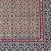 Ajrakh with Kantha Bedcover | Artisan-Made 100% Cotton Bedspread