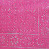 Blush Bloom Handwoven Cotton Rug – Soft Pink with Fringe Detailing