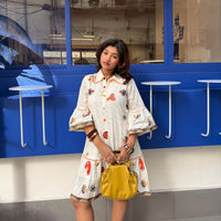 Signature Motif Smock Dress