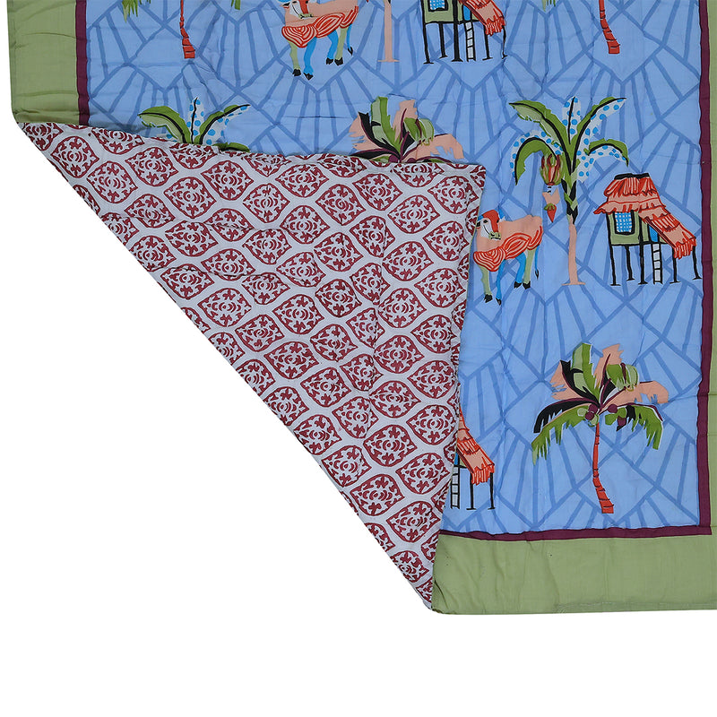 Handcrafted Baby Quilt – Soft & Premium Diwali Gift for Little Ones