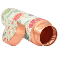 Copper Water Bottle Set | 1 Litre Bottle & Set of 2 Glasses | Boosts Immunity