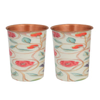 Copper Water Bottle Set | 1 Litre Bottle & Set of 2 Glasses | Boosts Immunity
