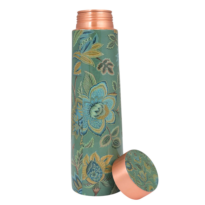 Copper Water Bottle | 1 Litre | Boosts Immunity