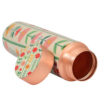 Copper Water Bottle | 1 Litre | Boosts Immunity