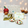 Gift Box – Krishna T-Light & Metal Wax Diya Combo