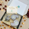 Gift Box – Swan Tissue Holder & Wooden Diya Combo