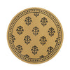 Brass Coasters | Elegant Drink Coasters for Home & Dining Decor ( Set of 4)