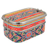 Eco-Friendly Ethnic Meenakari 2-Tier Steel Tiffin