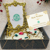 Gift Box – Photo Frame & Metal Wax Diya Combo