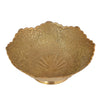 Hand-Carved Brass Serving Bowl