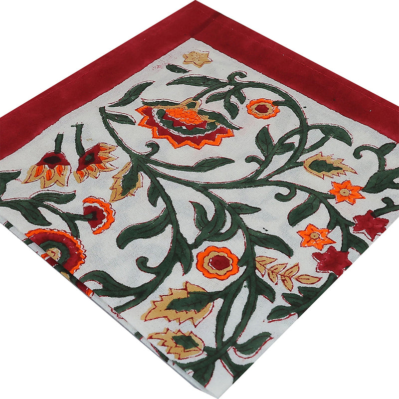 Kashmiri Embroidered Dining Table Set – Handcrafted Elegance for Your Table