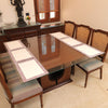 Rustic Charm Hand Block Printed Cotton Placemats – Set of 6