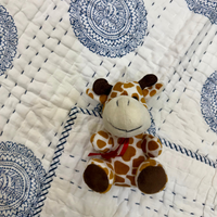Handcrafted Kids Quilt with Traditional Block Print | Soft & Cozy Cotton Quilt for Babies & Toddlers