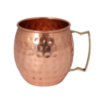 Hammered Copper Mule Mug Set Of 2 | Drinkware