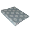 Grey Floral Block Print File Folder