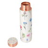Copper Water Bottle | 1 Litre | Boosts Immunity-Floral