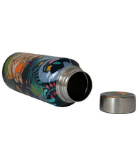 Handcrafted Eco-Friendly Meenakari Steel Bottle(750 ML)