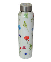 Traditional Design Handcrafted Eco-Friendly Meenakari Steel Bottle(1L)