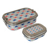 Eco-Friendly Meenakari Steel Tiffin Box – Stylish & Durable-Heart