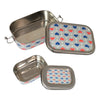 Eco-Friendly Meenakari Steel Tiffin Box – Stylish & Durable-Heart
