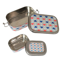 Eco-Friendly Meenakari Steel Tiffin Box – Stylish & Durable-Heart